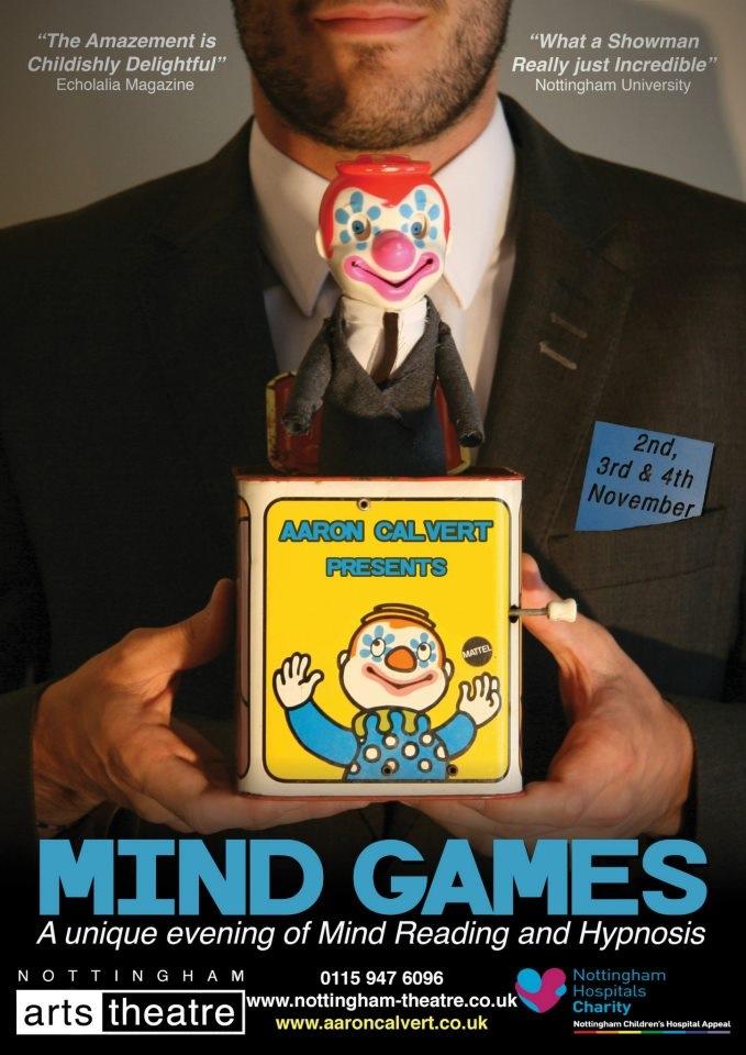 Mind Games 2012 poster with jack in the box