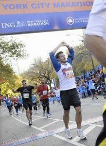 Aaron Calvert New York Marathon